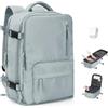 BJLFS Zaino da Viaggio Ryanair 40x30x20 Sottovuoto Bagaglio a mano 40x30x20 Wizzair,Borsa da viaggio Donna impermeabile Borsa da Cabina per Easyjet 45x36x20 Zaino Airbag Sottovuoto con pompa