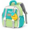 Glimmerday Zaini Asilo Personalizzati per Bambini Grazioso Zainetto da Scuola con Personaggi dei Cartoni Animati e Nome per Bambino, Bambi, Neonati, Scuola Infanzia e Regalo per Bambo