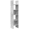 vidaXL Libreria Grigio Cemento 40x35x180 cm in Legno Multistrato
