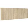 vidaXL Testiera Letto Rovere Sonoma 240x1,5x80 cm Legno Ingegnerizzato