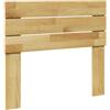 vidaXL Testiera 90 cm in Legno Massello di Rovere