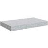 vidaXL Scaffale a Parete Grigio Cemento 40x23,5x3,8 cm in MDF