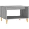 vidaXL Tavolino da Salotto Grigio Sonoma 60x50x40 cm Legno Multistrato