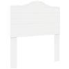 vidaXL Testiera Bianco Legno Multistrato, Testiera Letto Moderna, Design Retangolare, Mobili Minimalisti, Decorazione Resistente per Camera da Letto