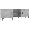 vidaXL Mobile Porta TV Grigio Cemento 150x30x50cm in Legno Multistrato