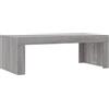 vidaXL Tavolino da Salotto Grigio Sonoma 102x50x36cm Legno Multistrato