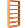 vidaXL Libreria/Divisorio 100x30x199,5 cm in Legno Massello di Pino