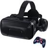 YJMYGS Occhiali 3D VR, Realtà Virtuale 3D, VR Visore Cuffie con Lenti HD Anti Luce Blu, per Smartphone 4,7-7,2 Pollici, Per Giochi, Film Ed Esperienze Interattive, Regali Per Bambini E Famiglie(E)