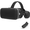 YJMYGS Occhiali 3D VR, Realtà Virtuale 3D, VR Visore Cuffie con Lenti HD Anti Luce Blu, per Smartphone 4,7-7,2 Pollici, Per Giochi, Film Ed Esperienze Interattive, Regali Per Bambini E Famiglie(B)