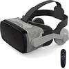 YJMYGS Occhiali 3D VR, Realtà Virtuale 3D, VR Visore Cuffie con Lenti HD Anti Luce Blu, per Smartphone 4,7-7,2 Pollici, Per Giochi, Film Ed Esperienze Interattive, Regali Per Bambini E Famiglie(F)