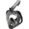 CRESSI dal 1946 Kairon Maschera Integrale Snorkeling Adulti-Nero/Nero L/XL