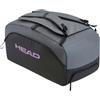 HEAD PRO X DUFFLE SPORT BAG - Borsa sportiva da viaggio, nero/grigio scuro