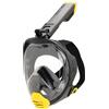 CRESSI dal 1946 Kairon Maschera Integrale Snorkeling Adulti-Nero/Giallo L/XL