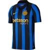 NIKE Inter Milan 2026/27 Match Home Nike Aero-Fit Autentica Maglia Calcio Uomo, Lyon Blue/Black/University Gold, II2736-409, L