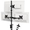 Sonstige PUTORSEN supporto monitor per 3 monitor da 13-32 pollici nero