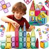 Woopie Blocchi di costruzione magnetici Set educativo 3D Veicoli del castello 110 pezzi.