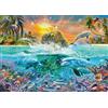 Ravensburger 12000887 - Isola sottomarina - puzzle 1000 pezzi - puzzle adulti e ragazzi da 14 anni, puzzle mare