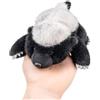 Wonder Sprout Peluche Sdraiato 18cm - Carino Animale di Peluche Piatto da Palmo, Morbido Orsacchiotto Giocattolo Sensoriale per Bambini & Adulti, Mini Compagno da Scrivania & Regalo (Tasso del Miele)