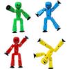 MLPKOI T13 Robot Action Figure con Più Giunti (Colore casuale), Stampa 3D di Robot, Multi-articolari con Accessori per Decorazione Desktop Amanti del Gioco Rregalo Decorativo da Scrivania