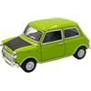 OPO 10 Modellino di Auto Compatibile con Mini Cooper Mr Bean Verde e Nero in Scala 1:43 - Cararama 813162