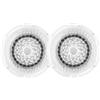 Evetree Testine di ricambio per la pulizia del viso Compatible con Clarisonic Mia 1, Mia 2, Mia Fit, Alpha Fit e Smart Profile Uplift