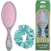 Wet Brush Detangler Hairbrush with Satin Scrunchie Wicked Friendship