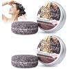 Wootapson 2PC naturale per capelli grigi,Shampoo Solidobarretta l'oscuramento dei Capelli,Aiuta a Fermare la Perdita dei Hair e Promuove una Crescita Sana dei Hair