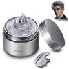 AONAT Cera Colorante Capelli Temporanea,Cera Temporanea per Capelli,Grigio Gel Colorato Per Capelli Lavabile,Cera Styling Capelli con Colore Istantaneo,per Feste Cosplay Carnevale,120G