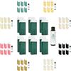 ANYSKIN Cera Depilatoria Liposolubile Roll-on da 100ml - Ricarica per Manipolo Scalda cera a Rullo Ceretta Epilazione 12 Pezzi - Azulene + OMAGGIO Olio dopo cera Anyskin® da 100ml
