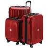 HAUPTSTADTKOFFER - X-Berg - Set di 3 valigie, (S, M & L), 258 L, Lucido Rosso