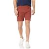 Amazon Essentials Pantaloncini Elasticizzati con 5 Tasche Vestibilità Aderente, Interno Gamba 17,8cm Uomo , Castagna, 38W