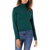 Amazon Essentials Maglione Leggero a Maniche Lunghe, vestibilità Classica Donna, Verde Bosco, XL Plus