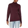 Amazon Essentials Maglione Leggero a Maniche Lunghe, Vestibilità Classica Donna, Bordeaux, XL