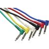 Stagg SPC030L E Cavi S Serie Patch Mono Angolari, Set di 6, 0.3m