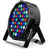 Audibax Austin 54 - Faretto da Discoteca a LED - Faretto Mobile professionale - Dotato di 54 Luci LED RGBW da 1W - Sincronizzazione con la Musica - Modalità Automatica - Connessione DMX a 8 Canali