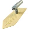 NRVTRE Spatola polimerica per intonaco con manico rialzato e pannello frontale strutturato per lavori rivestimento ristrutturazioni interne e styling pareti Spalmatore per rasante Stucco levigante