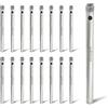 Jamiikury Sega a tazza diamantata da 5/32 / 4 mm, sega a tazza per vetro, piastrelle, piastrelle, porcellana, marmo, confezione da 15