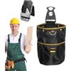Generico Waist Tool Pouch - Quick Release | Small Tool Pouch Utility Bag, For Woodworking, Carpenter Waist Pockets Hardware Organizers For Electrician