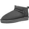 DREAM PAIRS FuzzyClassic Mini Stivale Stivali da Neve Donna Impermeabili Stivali Invernali Calda Stivali da Neve Antiscivolo Stivali Invernali,Size 40,Grigio,SDSB2405W