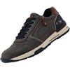MUSTANG Scarpe basse da uomo, grigio., 45 EU