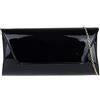 Girly Handbags Pochette lucida tinta unita