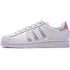 adidas Superstar, Sneakers Unisex - Bambini e ragazzi, White Ftwr White Ftwr White Ftwr White, 34 EU
