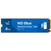 ‎Western Digital Technologies, Inc. WD Blue SN5000 4TB SSD, Read speeds up to 5500 MB/s, NVMe SSD, Internal SSD, PCI