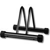 ECOVELO Reggiciclo Rastrelliera Porta Biciclette a Terra 1 Posto Supporto Bici con Fori di Montaggio a Pavimento con Tappi in Gomma