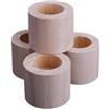 NANNAN3360 Rialzi per Letto da 4 Pezzi Rialzi per Mobili in Legno Massello Dispositivo Aumentato Gambe per Divani Resistenti Supporta Fino a 500 kg Piedini del Tavolo (Ø6cm-Increase Height 10cm)