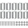 FBULWSEC Confezione da 10 staffe di supporto per carrelli per carrelli UNISTRUT P1834-EG 1-5/8 di supporto intermedio per tutti i carrelli da 1-5/8