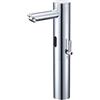 BODQEMR Rubinetto automatico per lavandino del bagno, senza tocco, con sensore di movimento, in ottone, con maniglia regolabile per controllo della temperatura, per uso domestico, commerciale e ufficio (alto