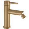 Inbagno Miscelatore Bidet Oro Opaco In Acciaio Inox Garda Da 20,2 Cm