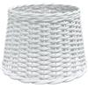 vidaXL Paralume da Soffitto Bianco Ø40x26 cm in Vimini