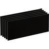 PATIKIL 5pz Lente di Saldatura Shade 11 Vetro 4,25x 2 Vetro Temprato Nero | Coperchi Piastre Filtro Oscuranti, Sostitutive, per Casco da Saldatore